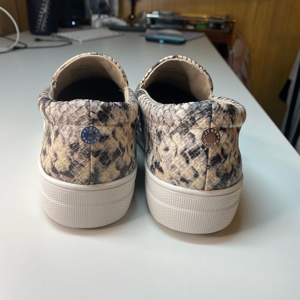 Steve Madden Sneakers Gills Snake Embossed Platfo… - image 3